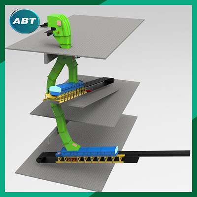 曲線落料管（CFT技術)